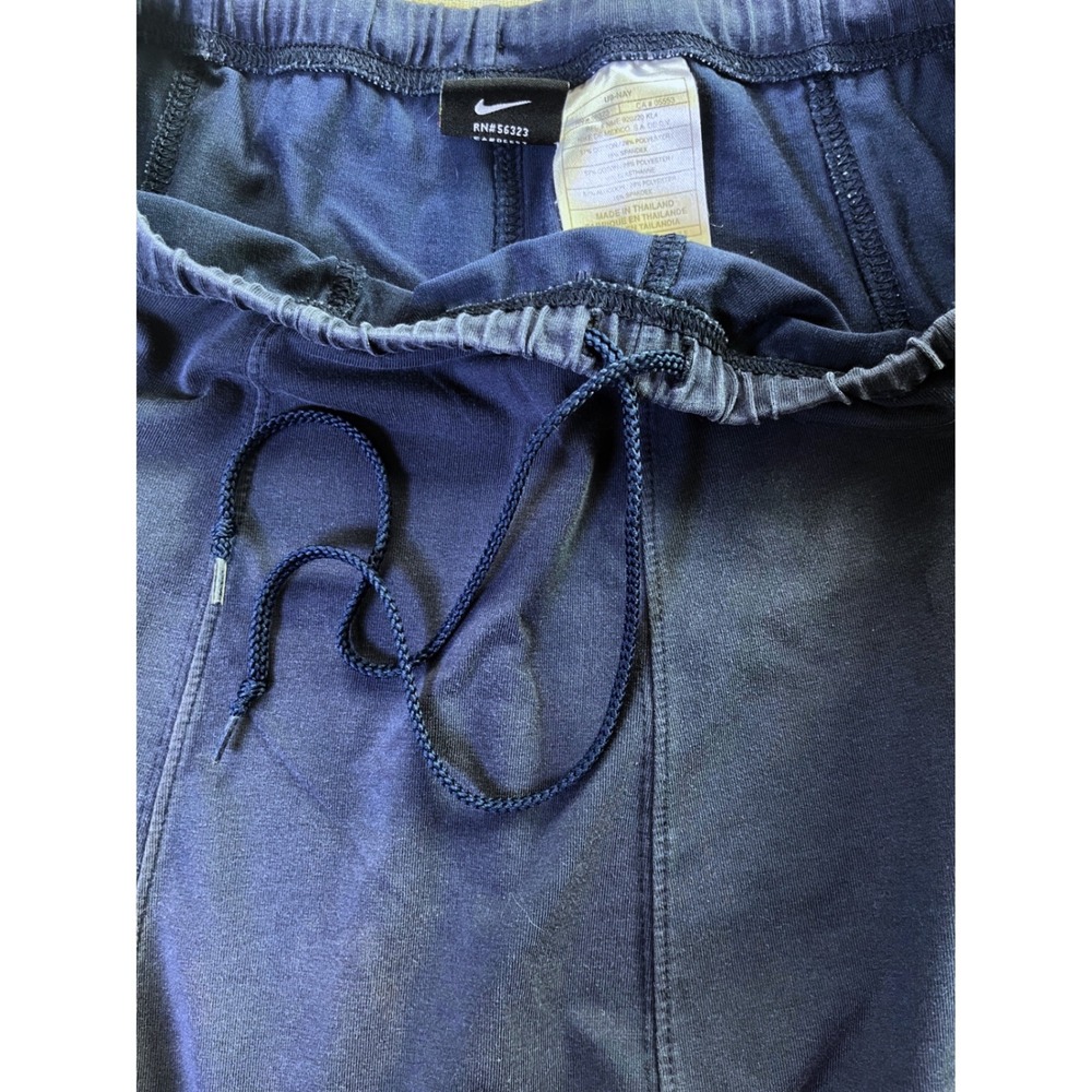 Vintage 90s Nike Court Tennis Skirt Navy Blue sz L 12-14 Mini Tennis Pickleball - Picture 5 of 9